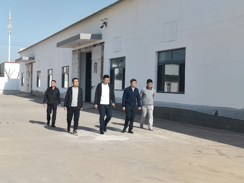 石嘴山市副市長、惠農(nóng)區(qū)委書記王宇翔蒞臨寧夏興康恒潤農(nóng)業(yè)科技發(fā)展有限公司調(diào)研指導(dǎo)